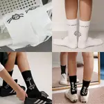 ʜᴀʀᴜᴅᴀɪʟʏ🌙  預購｜SOCKS APPEAL INAPSQUARE 黑白系列塗鴉風踝襪 棉襪 襪子 多款