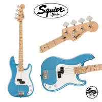 在飛比找蝦皮商城優惠-Squier 電貝斯 Sonic P Bass 加洲藍【桑兔