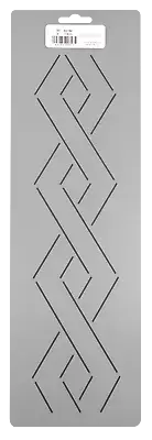 Hand Quilting Stencil Lattice Diamond Knot Grid Border Quilters Plastic Template