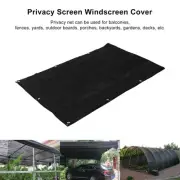 Black Balcony Privacy Screen Cover Mesh Of Mesh Of Patio De Patio De Garden
