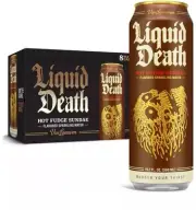 Liquid Death x Van Leeuwen Hot Fudge Sundae Sparkling Water 8-Pack