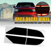 For Dodge Durango 2014-2021 SMOKE Tail Light Overlay Tint Vinyl Film Precut