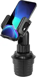 Car Cup Holder Mount Cradle for iPhone Xr/Xs/Xs Max/X/8/8Plus/7/6/5, Samsung Galaxy Note 9/8/5/S9/S9Plus/8/8+/ LG Q7+/Stylo 4/Q Stylus/V35 ThinQ/V30/V20/G6/G5 Moto Z3 Play/G6/X4/Z2 Force/Google Pixel