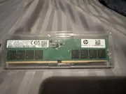 HP 16GB DDR5, 4800MHz N-ECC Unbuffered CL40 288-Pin DIMM 4M9Y0AT Desktop Memory