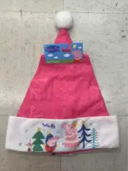 Peppa Pig holiday Santa hat kids