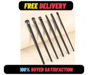 New Natural Eye Makeup Brushes Set - Eyeshadow, Eyebrow, Contour & Eyeliner Brus