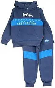 [LEE COOPER] Boy's Garçon Jogging Bottoms, Grey, Taille Unique, Grey, One Size