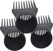 Wine Comb Hair Styling Tool Blow Dryer Accessories Blower Flat Nozzle Dryer Blower Brush Attachments Hair Dryer Combs Replacements Hair Dryer Nozzle Attachments Dryers Black