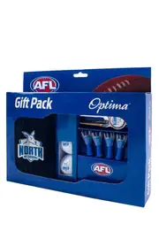 North Melbourne Kangaroos AFL Golf Gift Pack