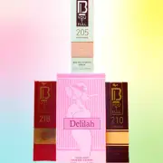 New lot of 4 ladies perfumes. Delilah, Blk Opium, La vie es bella.
