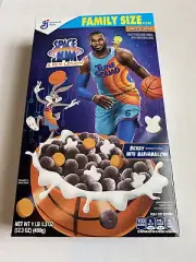 General Mills Space Jam A New Legacy LeBron Cereal 17.3 Berry w/ Marshmallows