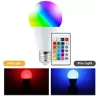 RGB LED Light Bulb E27 Color Changing Dimmable Lamp with Remote Control 5/10/15W