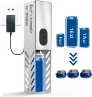 Electric Can Crusher for Recycling 12Oz~16Oz Cans, Automatic Can Crushers, Can S