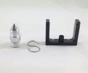 New Plumb Bob Hook U-Stand and prism adaptor 5/8x11 thread for mini Prism