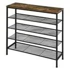 5-Tier Shoe Rack Storage Cabinet 100cm Wide Levede