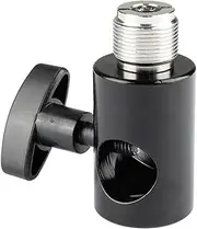 CAMVATE Light Pole Connector With 5/8"-27 Male Screw for Microphone Stand
