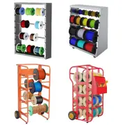 Wire Cable Rack Metal Spool Cable Holder Storage Rack Cable Conduit Stand Cart