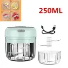 Electric Food Processor Wireless Garlic Chopper Meat Cutter Mincer Food Slicer