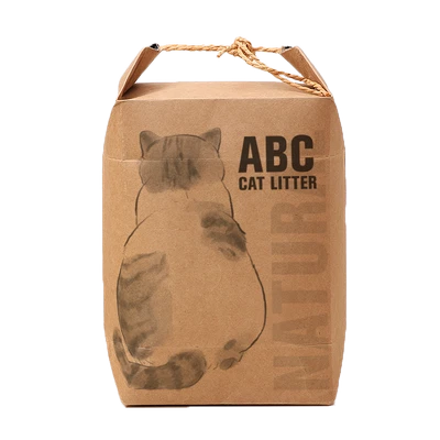 ABC Vegan Cat Litter Natural Scent Biodegradable, Clumpable & Flushable 4kg