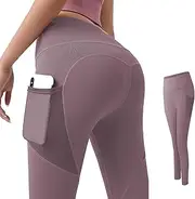 [Generic] High Waisted Tummy Control Shaping Training Leggings for Women, Yoga Pants Women, Fleece Lined Leggings Women