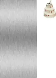 Cake Scraper Smoother Cake Decorating Supplies Kit 8.6 Inch Metal Bench Scraper