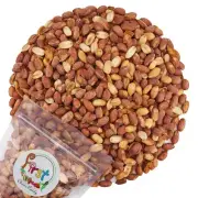 Roasted and Salted Red Skin Peanuts (2 Pound)