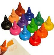 Toddler Crayons Kit | Boys Washable Painting Crayons,School Supplies Portable Coloring Pen for Girls Boys Kids Children