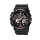 CASIO G-SHOCK/多層次立體錶面運動腕錶/GA-100-1A4DR