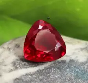 12.20 CTS NATURAL TRILLION RUBY CERTIFIED UNHEATED WITH STUNNING RED COLOR