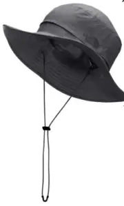 The North Face Brimmer Breeze Hat Unisex Asphalt Gray Strap Back New!