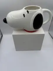 Peanuts Snoopy Sculpted Head Ceramic Coffee Tea Mug Cup Dog Beagle