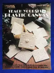 Teach Yourself Plastic Canvas Leisure Arts Leaflet 1420 by Cristel Shelton c1992