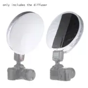 31cm Mini Portable Round On-camera Flash Speedlite Diffuser Softbox for Canon