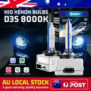 2X D3S HID Xenon Headlight Kit Bulbs 8000K Blue White Replace Conversion Lights-