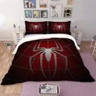 Red Spider Animal 3D Printed Doona Duvet Quilt Cover Set King Size Bed Set Linen