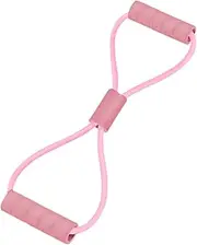 Figure 8 Resistance Band - Lightweight Portable Exercise Bands for Women,Versatile Workout Equipment for Hands Arms Shoulders Back Legs Glutes