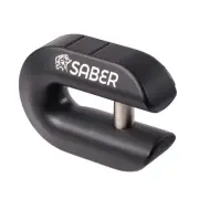 Saber Alloy Winch Shackle in Black 7075 Aluminium SBR-AWSCBLK