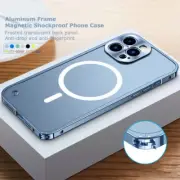 Aluminium Metal Magsafe Magnetic Case For iPhone 14 Pro Max 14+ 14 11 13 12 Mini