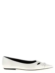 [Marc Jacobs] Marc Jacobs-The Kat Ballerine Bianco-Donna 38IT