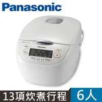 在飛比找PChome24h購物優惠-Panasonic國際牌6人份日本製微電腦電子鍋 SR-JM
