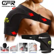 Shoulder Brace Support Compression Sleeve Torn Rotator Cuff Joint AC Pain Wrap