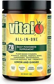 Vital All-In-One Daily Health Supplement 120GM - Lemon and Ginger