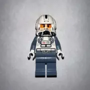 LEGO Star Wars Clone Trooper Pilot Sand Blue Arms Phase 2 Minifigure SW0266