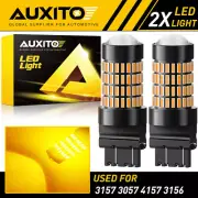 2x AUXITO Yellow Amber 3157 LED Turn DR Signal Parking Light Blinker Corner Bulb (for: Volvo)