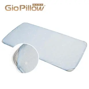 【GIO Pillow】90×120cm 智慧二合一有機棉透氣嬰兒床墊 L號(透氣床墊 可水洗床墊 嬰兒床墊 彌月禮)