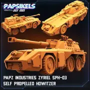 PAPZ Industries Zyriel SPH-03 Self Propelled Howitzer | Tabletop Gaming |