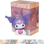 BANDAI SPIRITS Kurom i Purple Ver.: 14cm Sofvimates Statue Figurine Bundled with 1 A.C.G. Compatible Theme Trading Card (26299)