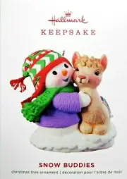 Hallmark 2019 Snow Buddies #22 Llama Keepsake Ornament NEW