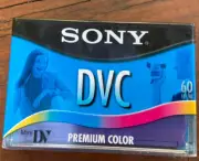 SONY Premium Digital Video Cassette 60min LP:90 DVC mini DV 60 min tape NEW