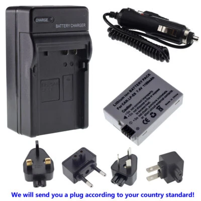 Battery + Charger For LP-E8 Canon DS126431 DS126371 DS126311 DS126271 EOS Camera
